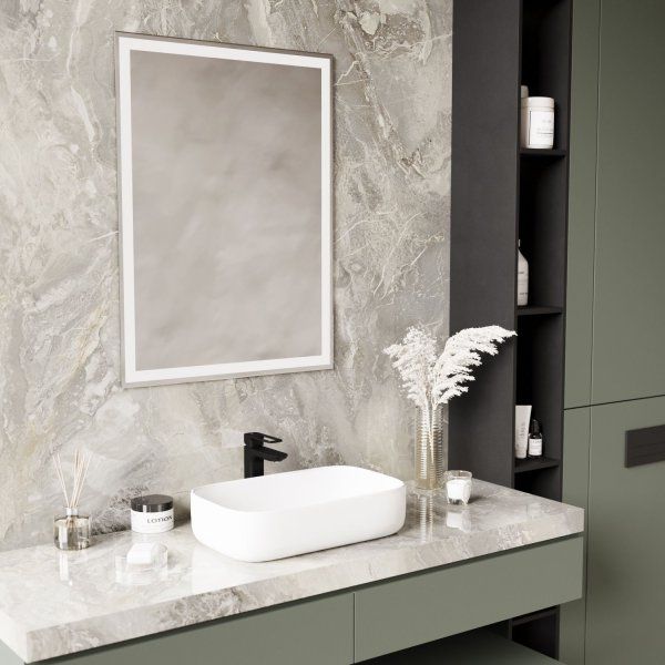 Зеркало MIXLINE "Болеро" 600*800 (ШВ) б/полки (555928)