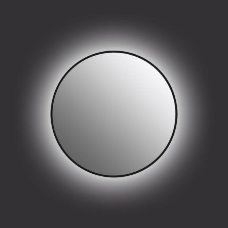Зеркало Cersanit Eclipse smart 64146 60 в черной рамке, с подсветкой
