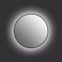 Зеркало Cersanit Eclipse smart 64148 90 в черной рамке, с подсветкой