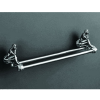 Полотенцедержатель Art&Max Juno AM-0718-T двойной серебро