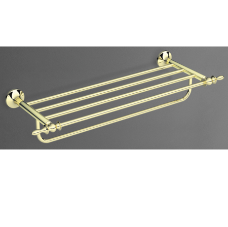 Полка Art&Max Bohemia AM-4222-Do  для полотенец золото