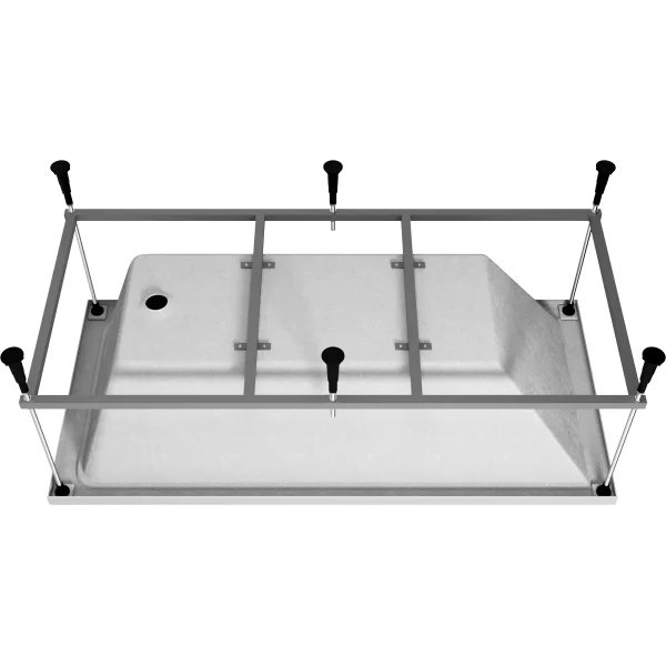 Акриловая ванна Vincea VBT-2G150-FR 150x70 см, белый