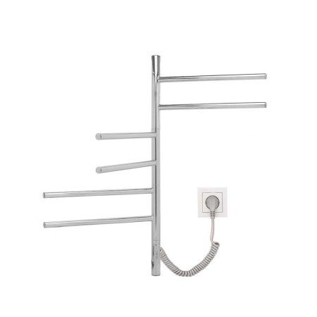 Полотенцесушитель электрический Vincea VTD-1S2CE 43х80 хром