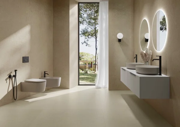 Унитаз подвесной Kludi Resa S 27WCSET43 безободковый, торнадо, с сиденьем микролифт, белый