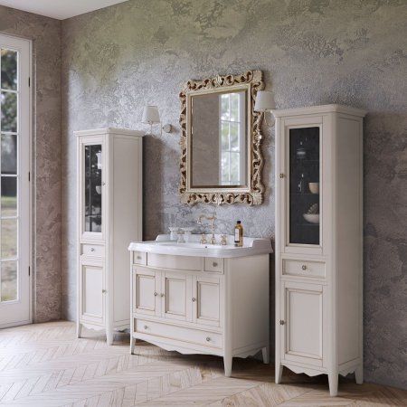 Мебель для ванной Tiffany World Veronica Nuovo VER6105-V+AR874bi*1 комплект 105  бежевый