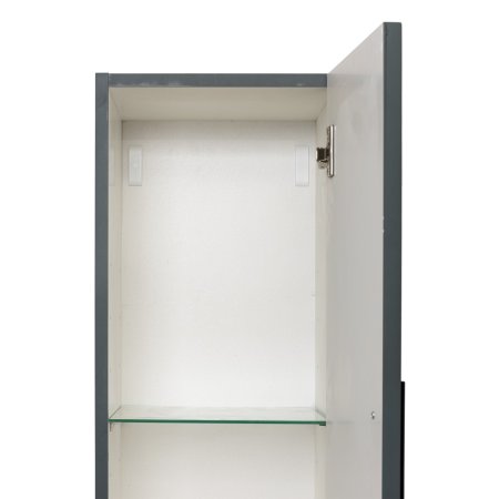 Шкаф-пенал La Fenice Cubo FNC-05-CUB-G-30 Grigio серый матовый