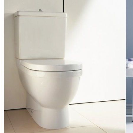 Унитаз-компакт Duravit Starck 3 01280900001-WG