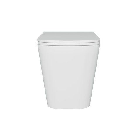 Унитаз приставной Teymi Helmi HD безободковый, сиденье микролифт T40108