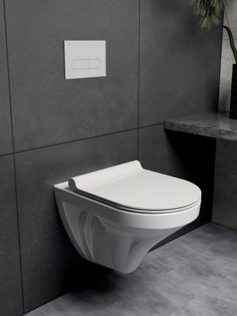 Клавиша смыва Knotlor BIS101WY, белый