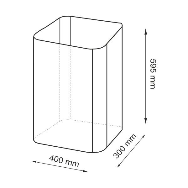 Корзина для белья WasserKRAFT Nuthe WBOE-9PV10OT-LCU коричневый