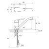 Смеситель Ravak Susan SN 015.00 X070009 для раковины