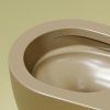 Унитаз подвесной Ceramica Nova Modena CN6063MC с микролифтом, капучино матовый
