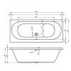 Ванна акриловая Riho Carolina BB5500500000000 190x80