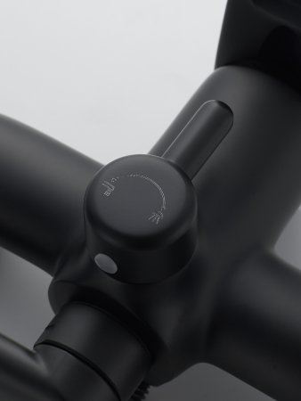 Смеситель для ванны Shevanik S4722H, Черный