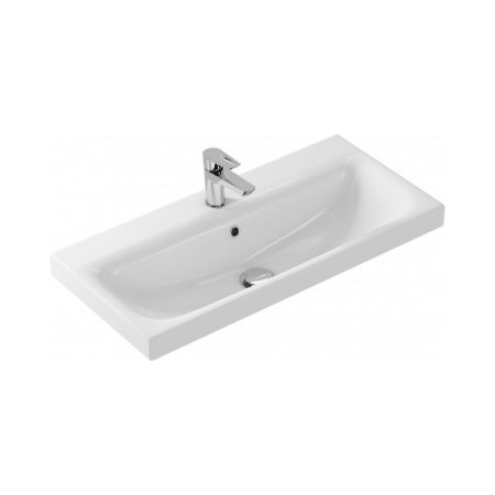 Мебельная раковина Velvex Moduo S-UM-MOD80SL/1 80х38 белый