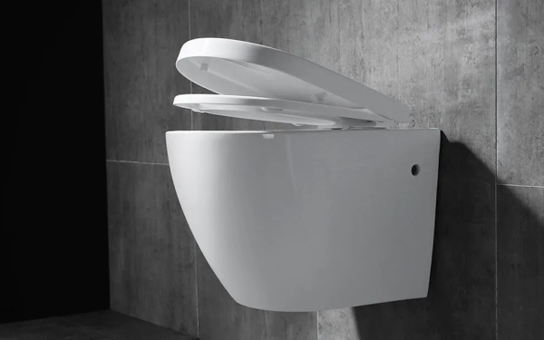 Подвесной унитаз REA CARLO MINI RIMLESS белый REA-C1000