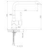 Смеситель для кухонной мойки Lemark Expert (LM5074S)