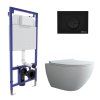 Комплект Berges Wasserhaus Novum 043268 подвесной унитаз + инсталляция + кнопка R5