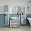 Столешница MIXLINE АВРОРА-60  под умыв Kirovit Гамма-56 Дуб натуральный 610*32*470 (535133)