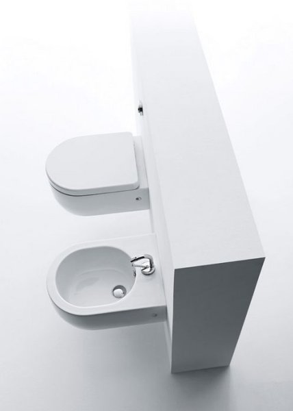 Унитаз подвесной Kerasan Flo 311501 белый