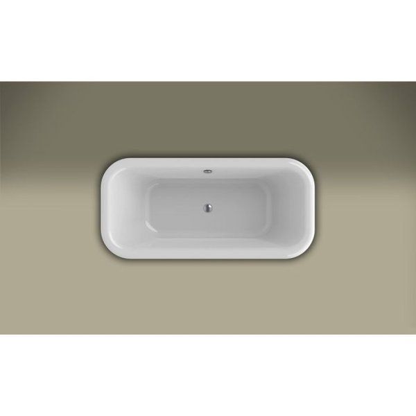 Акриловая ванна Knief Retro 0100-090-06 180x85 отдельностоящая, белый