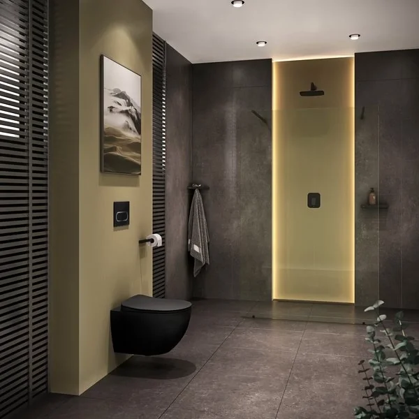 Кнопка смыва Ravak Chrome X01797 для инсталляции, черный матовый