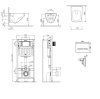 Комплект Am.Pm Inspire V2.0 IS450A38.50A1700 инсталляция, клавиша, унитаз