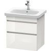 Тумба с раковиной Duravit DuraStyle DS648002222 65 белый глянцевый