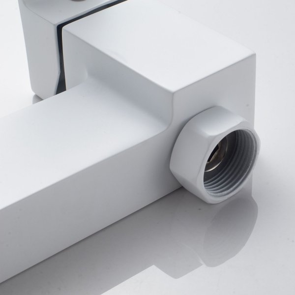 Смеситель для ванны Shevanik S4QF00MC2CGZ, Белый