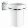 Стакан Grohe Grandera 40626000 с держателем, хром