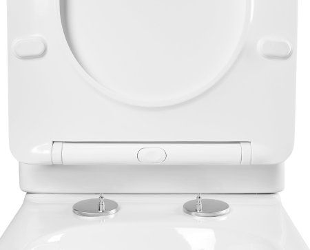 Унитаз напольный безободковый с бачком AQUATEK АМАДЕО AQ2914-00, 635*385*820 мм,  с микролифтом