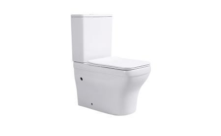 Унитаз напольный безободковый с бачком AQUATEK АМАДЕО AQ2914-00, 635*385*820 мм,  с микролифтом