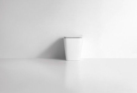 Унитаз приставной CeramaLux 3170, Бело-Глянцевый