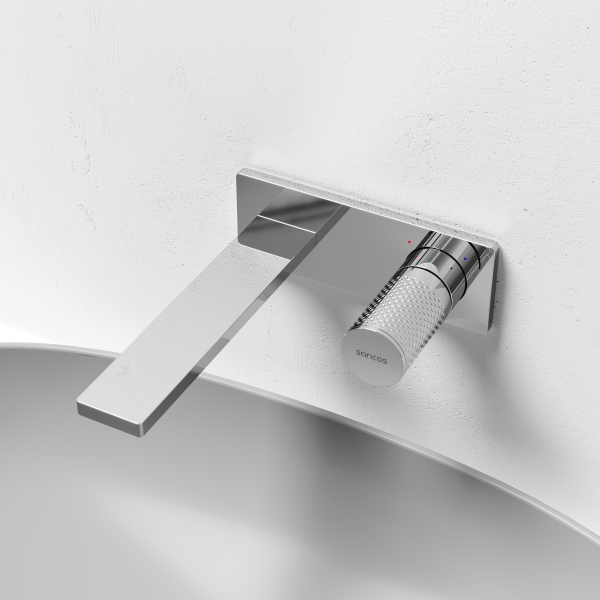 Смеситель для раковины SANCOS Nexus с внутренней частью, хром,  SC9013CH