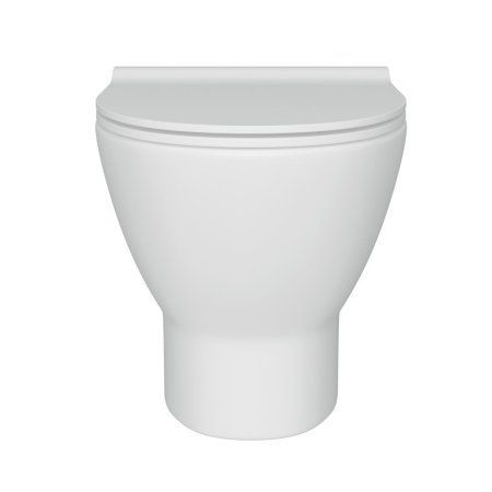 Унитаз подвесной Teymi Ritta безободковый, сиденье микролифт T40809