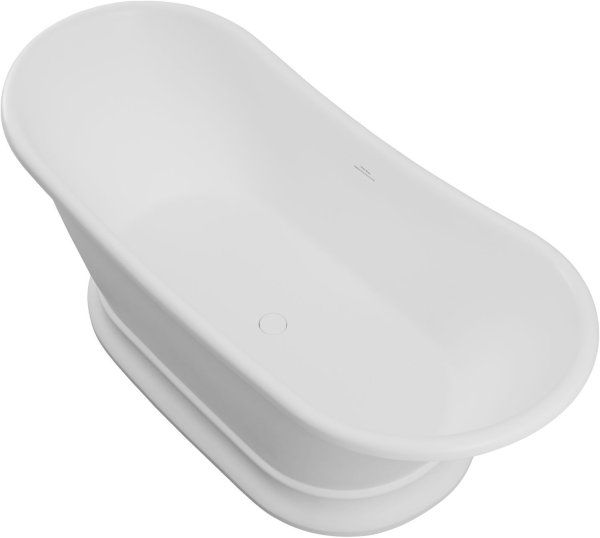 Ванна из искусственного камня Allen Brau Solid Stone Krion Classic 170x75 2.35004.21
