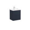 Тумба с раковиной VitrA Root Classic 68853 60 матовый темно-синий