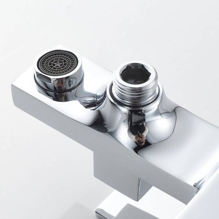 Смеситель для ванны однорычажный  Shevanik S9602, Хром