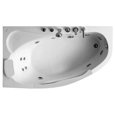 Акриловая ванна Gemy G9046 B L с гидромассажем