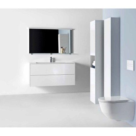 Шкаф-пенал Laufen Base 4.0268.2.110.261.1 R 35 белый глянцевый