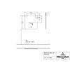 Зеркало Villeroy & Boch More to See One A4628000 80х80 c подсветкой