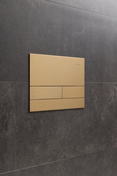 Клавиша смыва Allen Brau Infinity 9.20008.GB золото браш