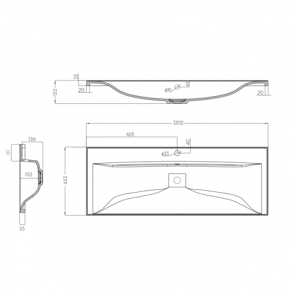 Тумба с раковиной Aquaton Диор 1A110601DR010 120 раковина Айрис М, белый