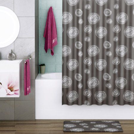 Штора для ванной комнаты WasserKRAFT Eidar SC-33301 серый