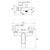 Смеситель Ravak ClassicCL 022.00/150 X070083 для ванны
