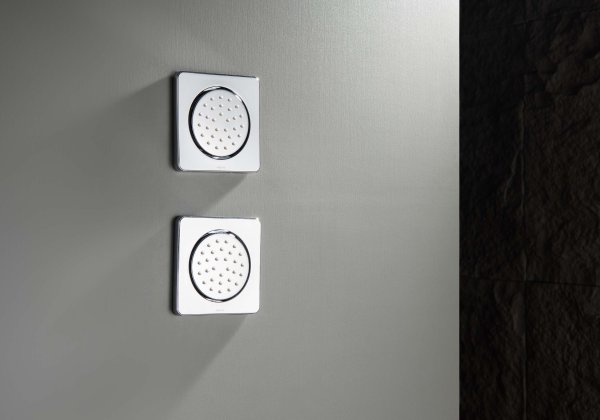 Боковая форсунка 130*130 AQUATEK AQ2099CR , Хром