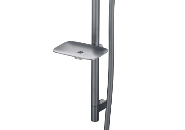 AQ2031BGM ВЕГА душевой гарнитур 3jet 73см Aquatek, оружейная сталь