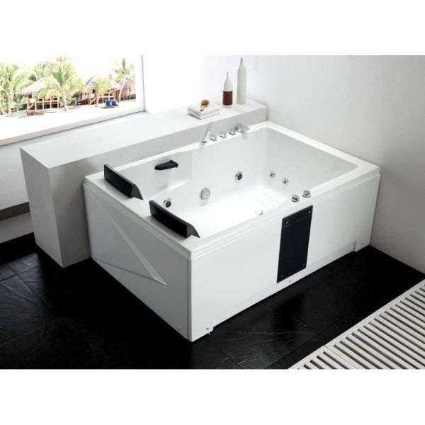 Акриловая ванна Gemy G9061 B R с гидромассажем