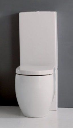 Чаша для приставного унитаза Kerasan Flo 311601 белый