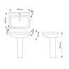 Раковина Sanita Luxe Next NXTSLWB01 60х45